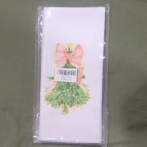 Festive Christmas Tree Party Napkins